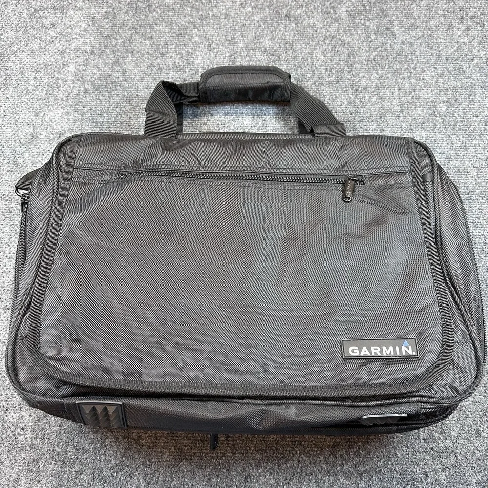 Garmin Executive Flight Carrying Bag BAG ONLY Black New W/ Blue Small T-shirt